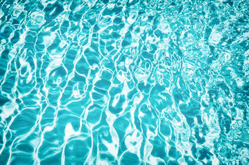 Sea background texture. Bohemian sea resort. Luxury vacation destination. Small waves blue sea. Swimming courses. Sea transparent clear water. Flowing water surface. Ocean cruise and worldwide travel