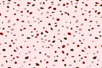 Terrazzo vector background. Natural stone texture