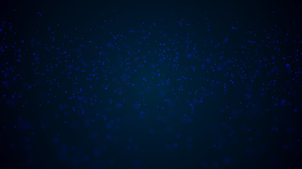 Space dust. Abstract background of dust particles. Fantastic illustration. 3d rendering.