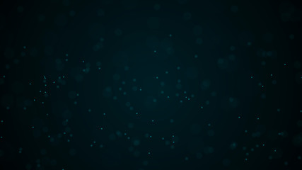 Space dust. Abstract background of dust particles. Fantastic illustration. 3d rendering.