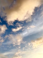 Cielo al atardecer en Puerto Vallarta México