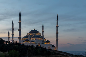 Istanbul Camlica Mosque or Camlica Tepesi Camii, Istanbul, Turkey