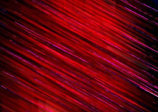 Abstract texture from neon lines of red color