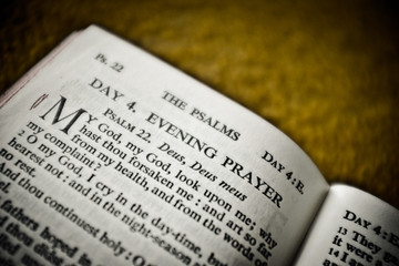 Naklejka premium Detail From A Prayer Book