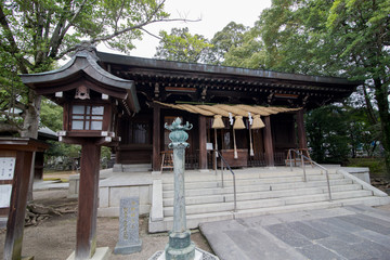 神社の風景
