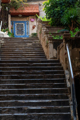 Streets in the Old City of Akko. Taken in Acre, Israel.