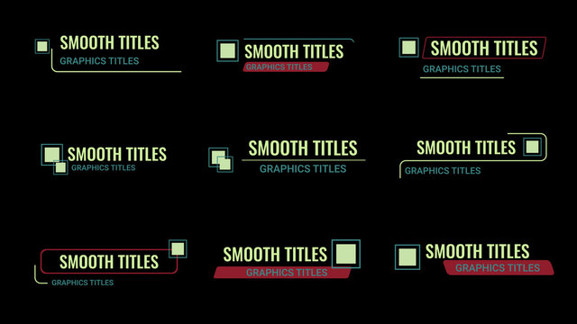 Square Element Titles