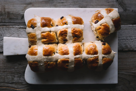 .Hot Cross Buns