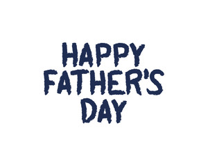 happy father day label isolated icon