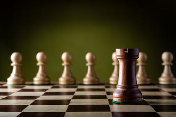 Partie de jeu d'échecs