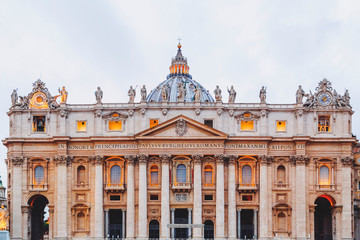 Obraz premium View from Vatican city, the heart of Catholic Christianity