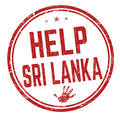 Help Sri Lanka sign or stamp