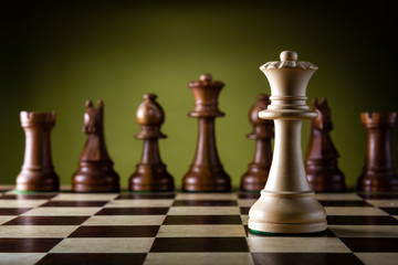 Partie de jeu d'échecs