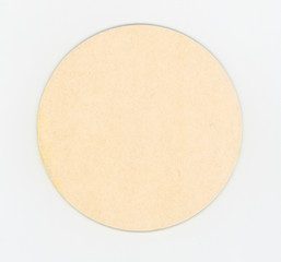 beermat drink coaster