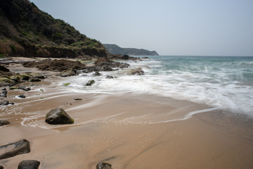日本海　島根県の海岸　山陰