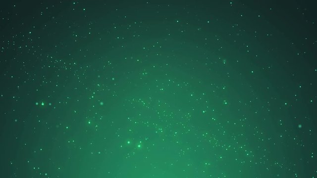 Abstract glitter light background. Shimmering blurred spot glowing lights.  Particles or dust. 