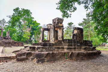 Fototapeta premium Thai archaeological site. can be found in Nakhon Ratchasima Province Thailand