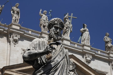 Fototapeta na wymiar Saint Peter's Basilica, Vatican City