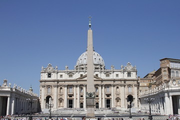 Fototapeta na wymiar Saint Peter's Basilica, Vatican City