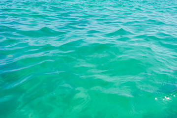 Fototapeta premium Surface of a ocean beach water in Phu Quoc Vietnam in daylight
