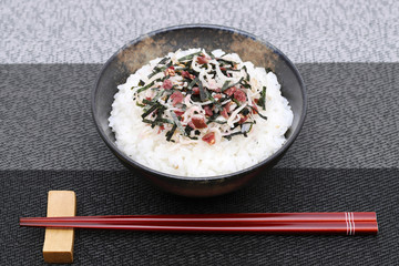 ご飯　ふりかけ