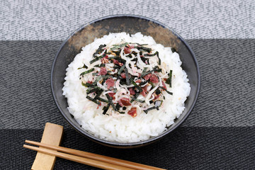 ご飯　ふりかけ