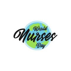 Thank you nurses. International nurses day vector illustration