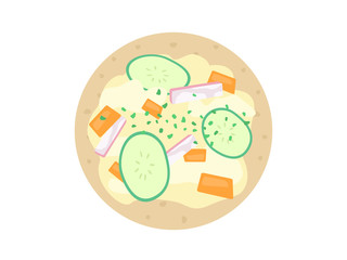 クラッカーのイラスト