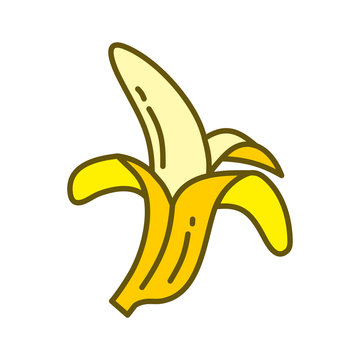 Banana Fruit Design Graphic Template Vector