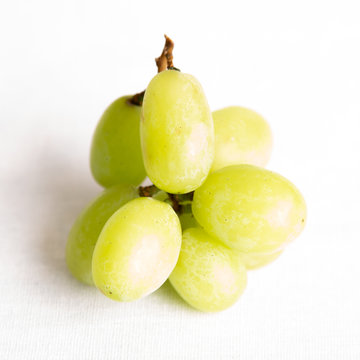 Fresh green juicy grape
