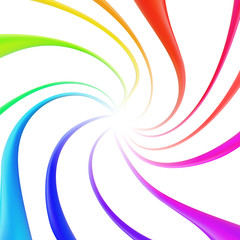 Color splash paint isolated. Liquid flowing ink. Nail polish. Rainbow collection. Beaty makeup design elements for advertising. Vector.