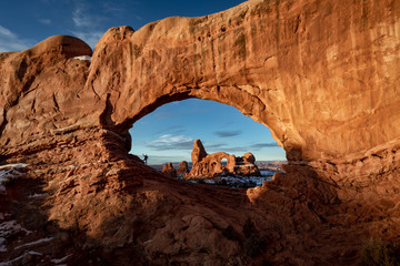 Turret Arch through Windows Arch