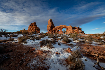 turret arch winter © Glen