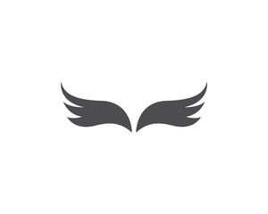 Wing logo vector