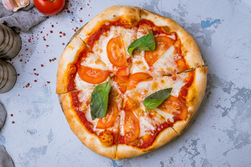 Italian pizza Margherita