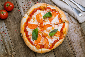 Italian pizza Margherita
