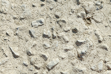 Drought background. Dried soil.