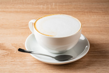 cup of cappuccino