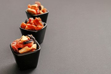 Dried fruits - snack in restaurant