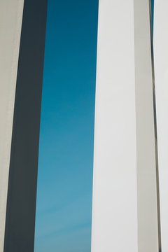 Black White Blue
