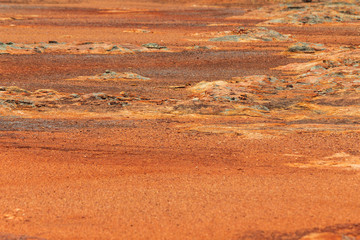 Mars concept red planet exploration and other planets in our solar system looking for alien life.