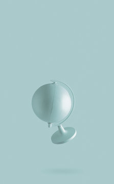 Globe levitating.