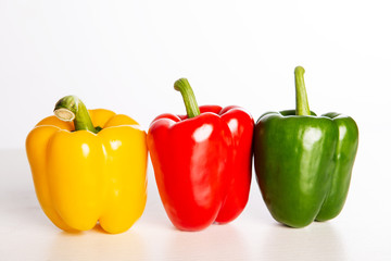 red,orange and yellow filled pepper