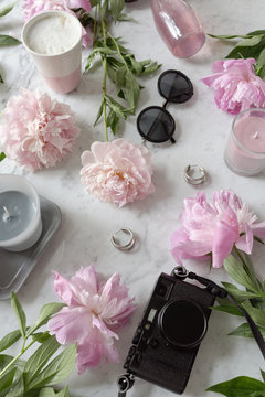 Feminine Glam Layout