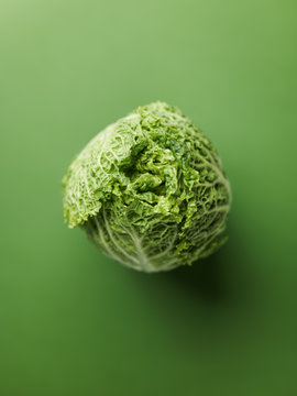 Top view of Chinese cabbage