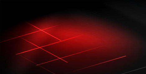 Neon color abstract lines