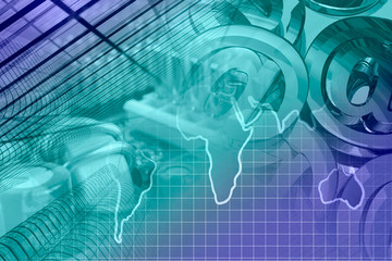 Device, mail signs and map