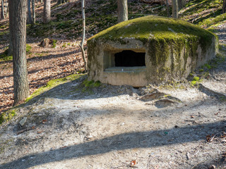 Old, forgotten bunker from WWII