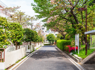 閑静な住宅街