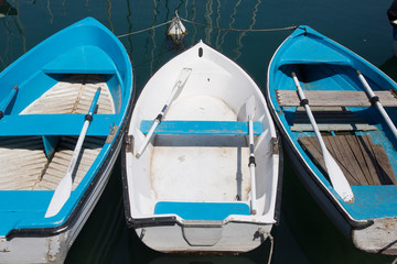 Fototapeta na wymiar Fishing Boats Liguria Italy